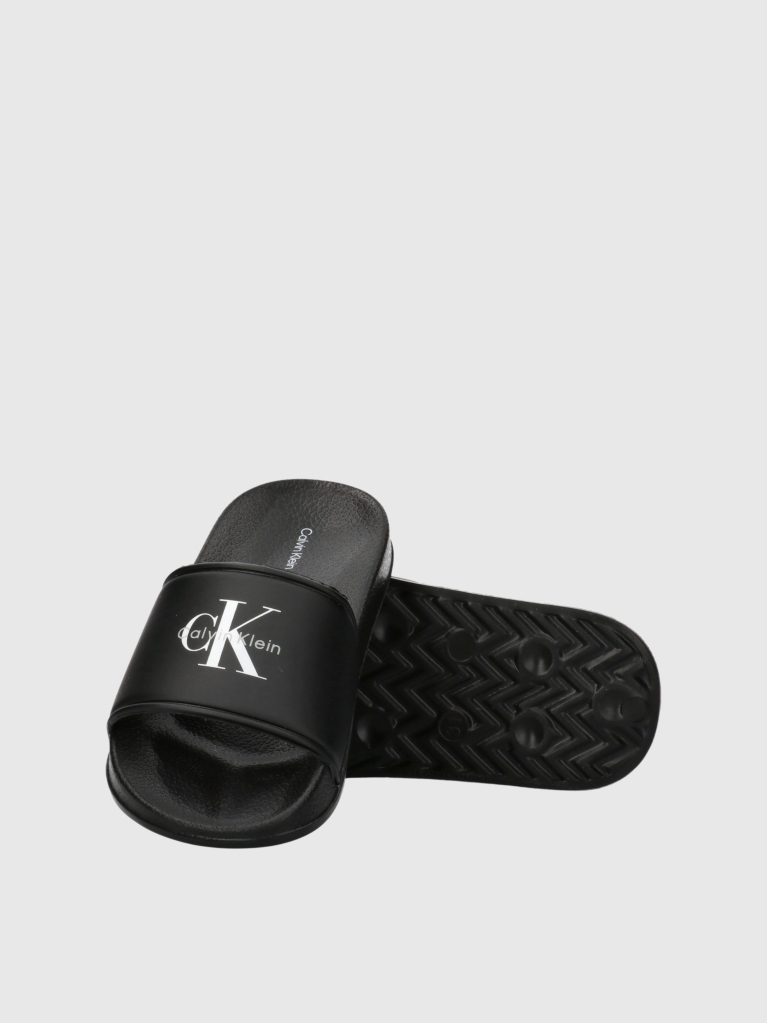 Black Kids Signature Logo Sliders  Kids Unisex