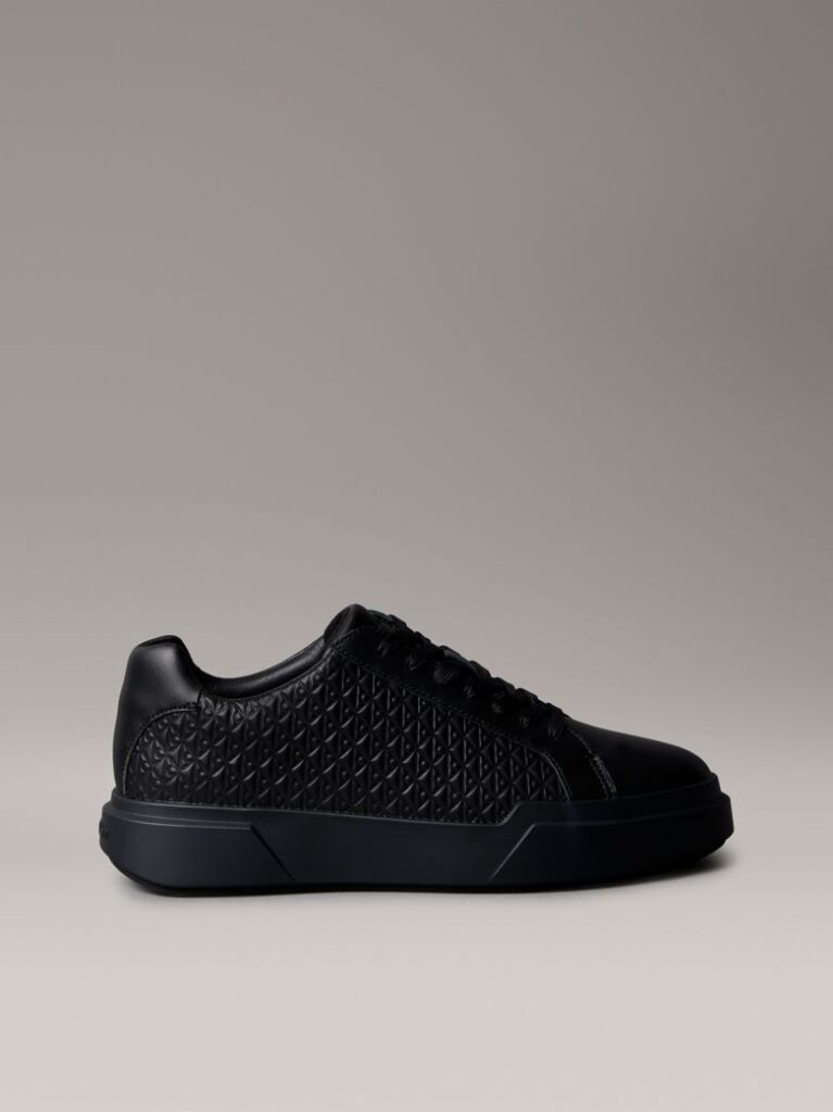 Μαύρο Sneakers Με Λογότυπο  Άνδρας