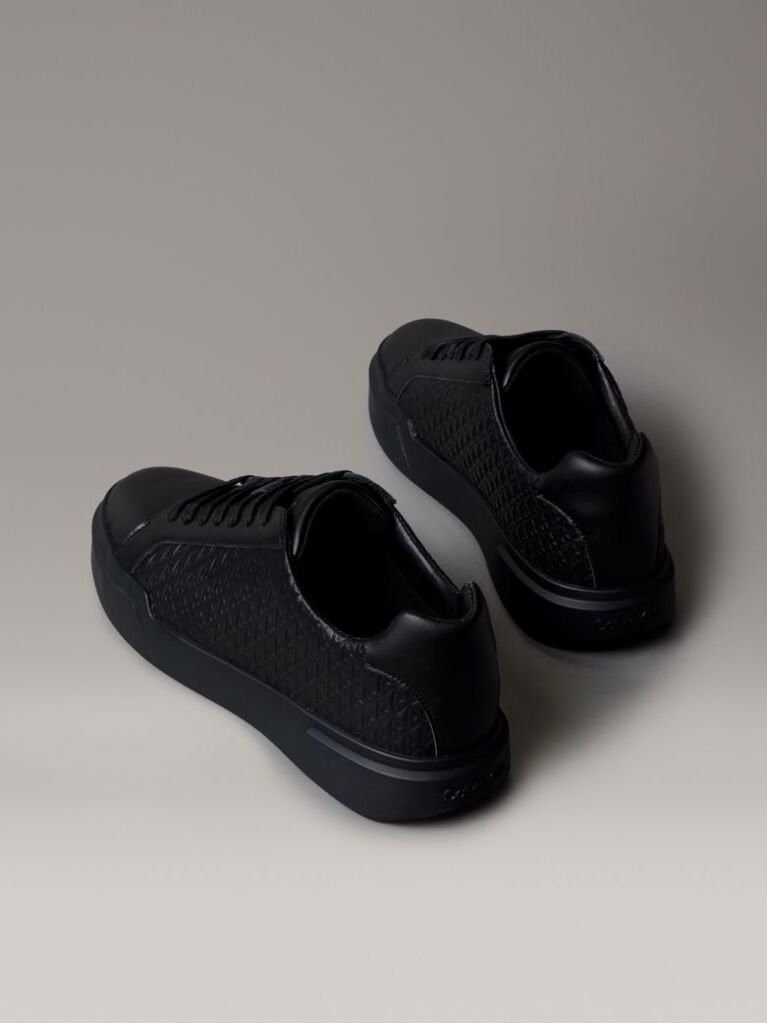 Μαύρο Sneakers Με Λογότυπο  Άνδρας