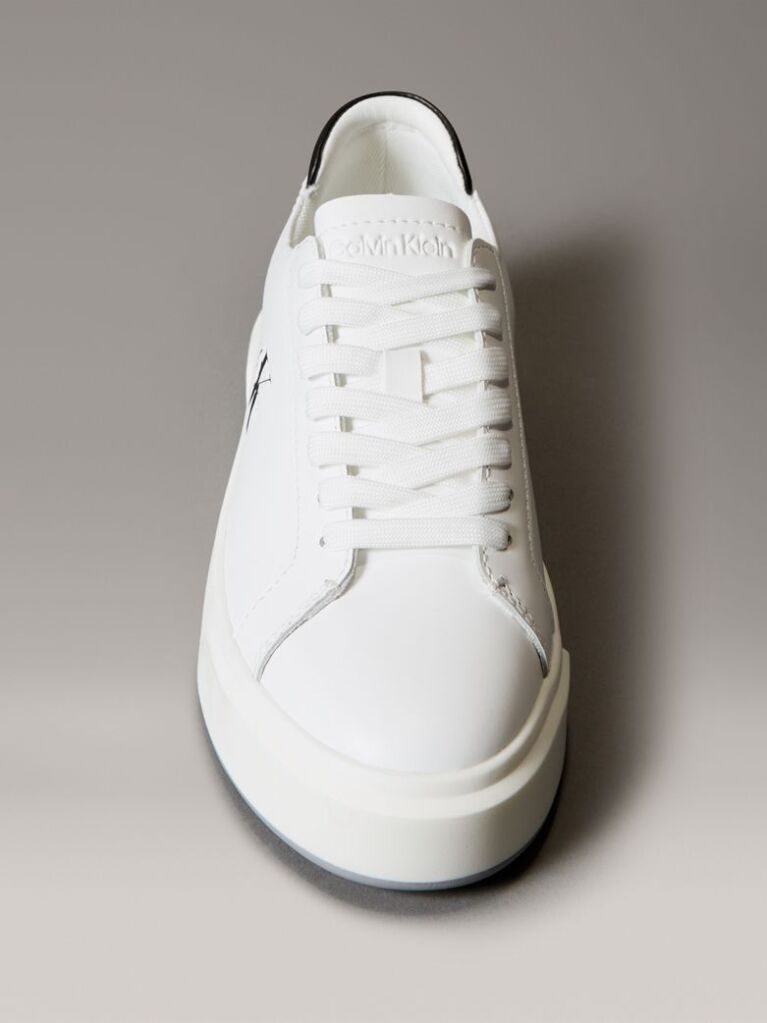 Λευκό Premier - Δερμάτινα Sneakers Signature  Γυναίκα