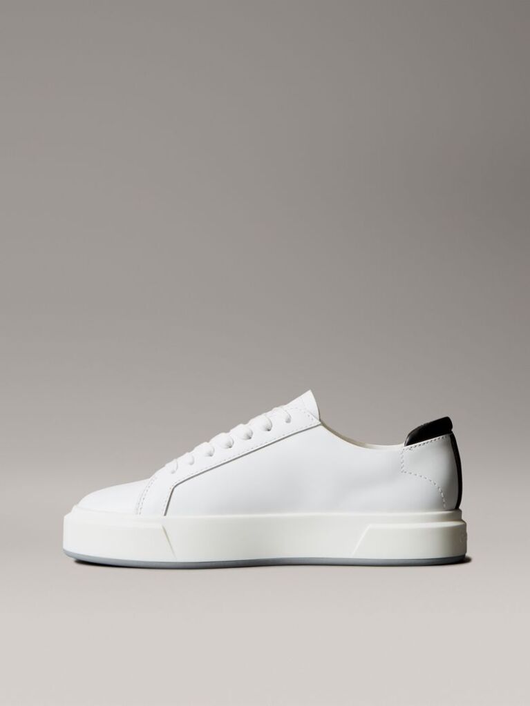 Λευκό Premier - Δερμάτινα Sneakers Signature  Γυναίκα