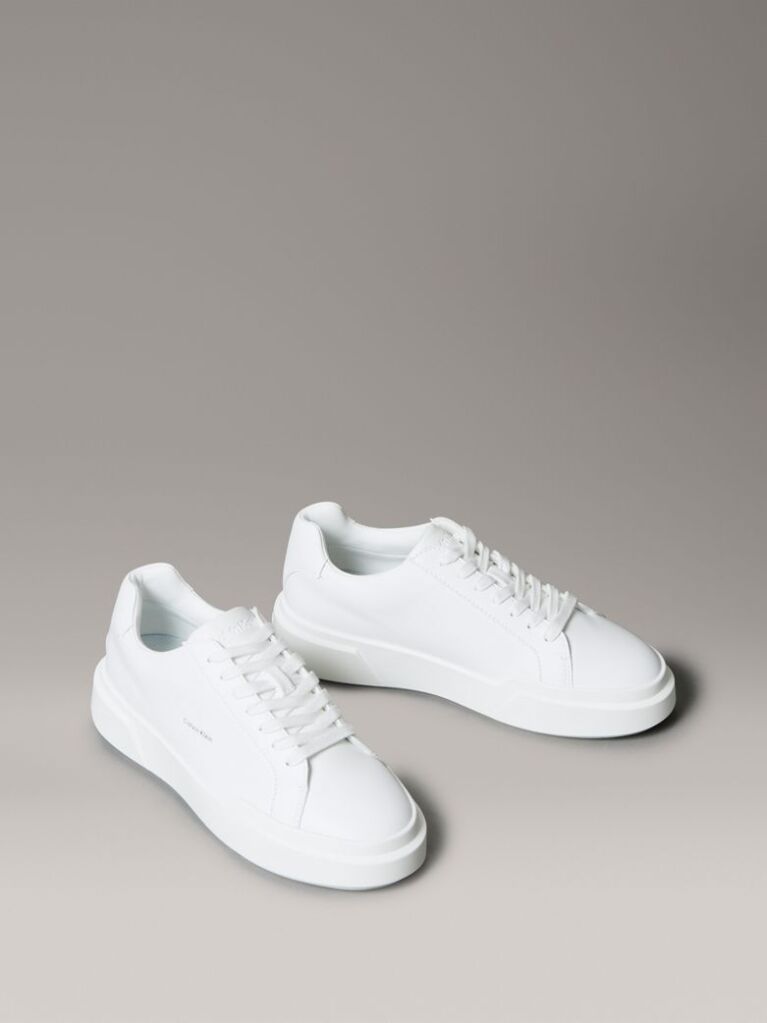 Λευκό Δερμάτινα NYC Sneakers  Γυναίκα