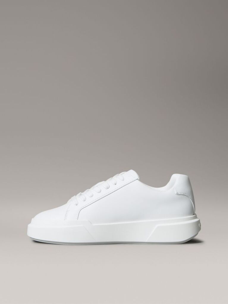 Λευκό Δερμάτινα NYC Sneakers  Γυναίκα
