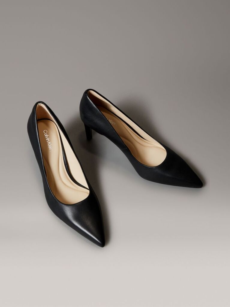 Black Stiletto Pump  Women