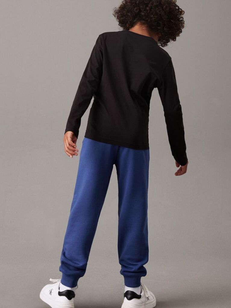 Blue Unisex Relaxed Joggers  Kids Unisex