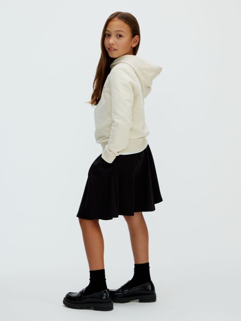 Grey Kids' Relaxed Hoodie  Kids Unisex