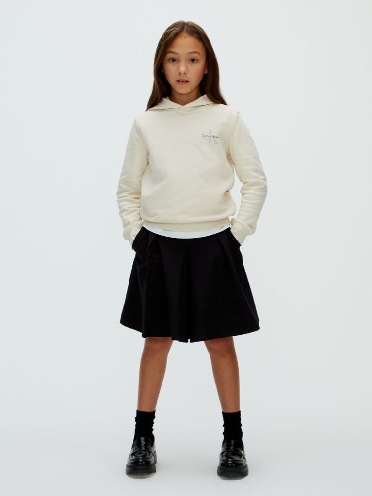 Grey Kids' Relaxed Hoodie  Kids Unisex