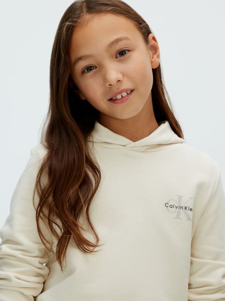 Grey Kids' Relaxed Hoodie  Kids Unisex