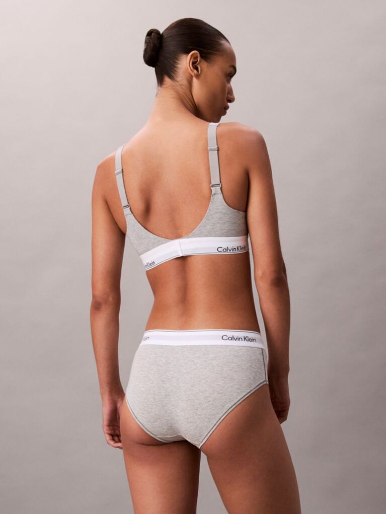 Γκρι Bralette Ανόρθωσης - Icon Cotton Modal  Γυναίκα