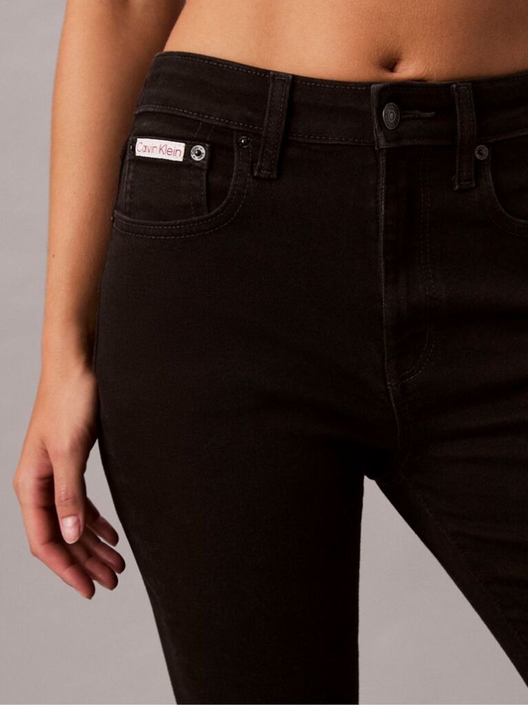 Black High Rise Flared Jeans  Women