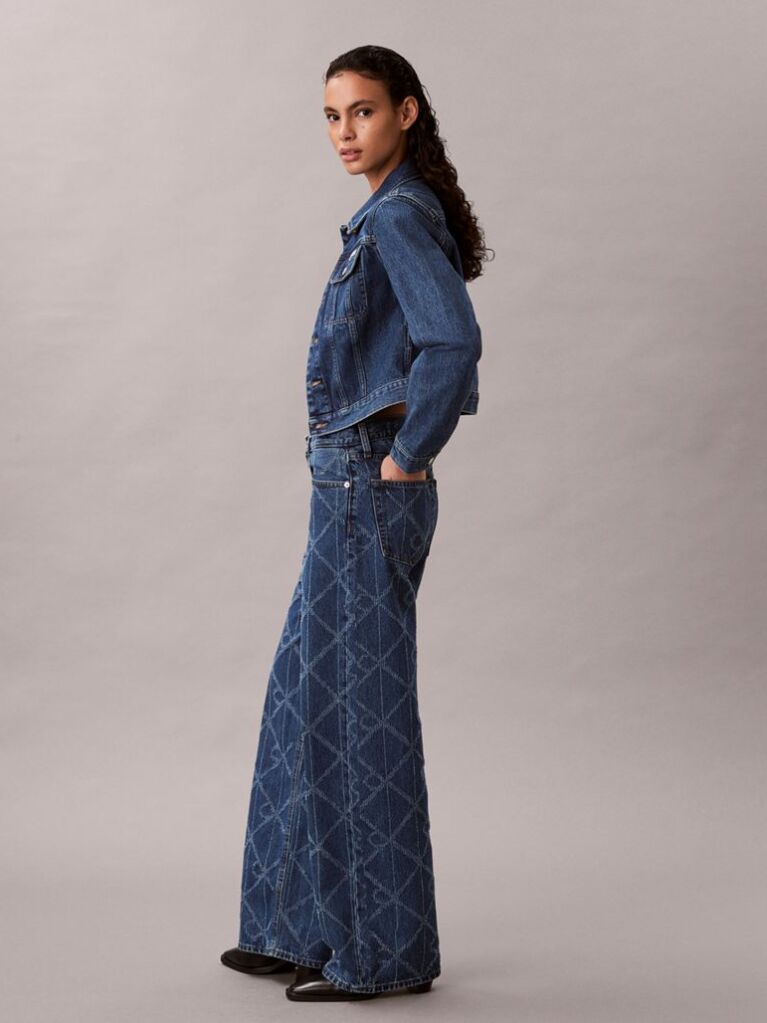 Denim 90s Denim Crop Τζάκετ  Γυναίκα