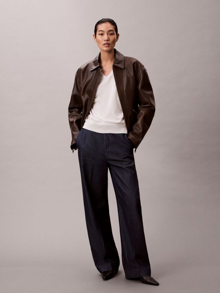 Black Ultra High Denim Trousers  Women