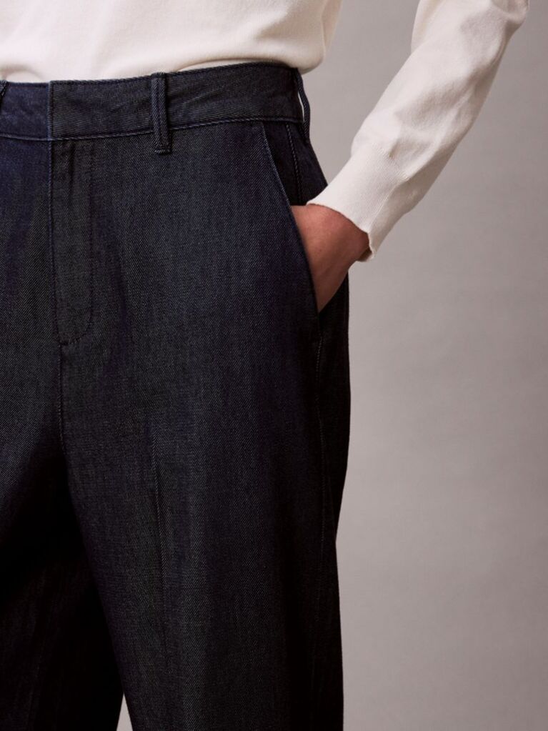 Black Ultra High Denim Trousers  Women