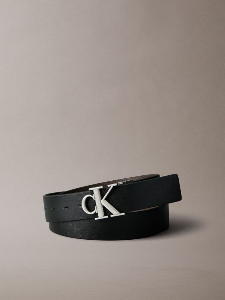 Multi Tumbled Leather Buckle Belt  Men