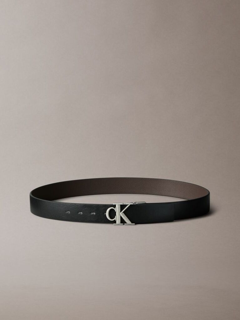Multi Tumbled Leather Buckle Belt  Men