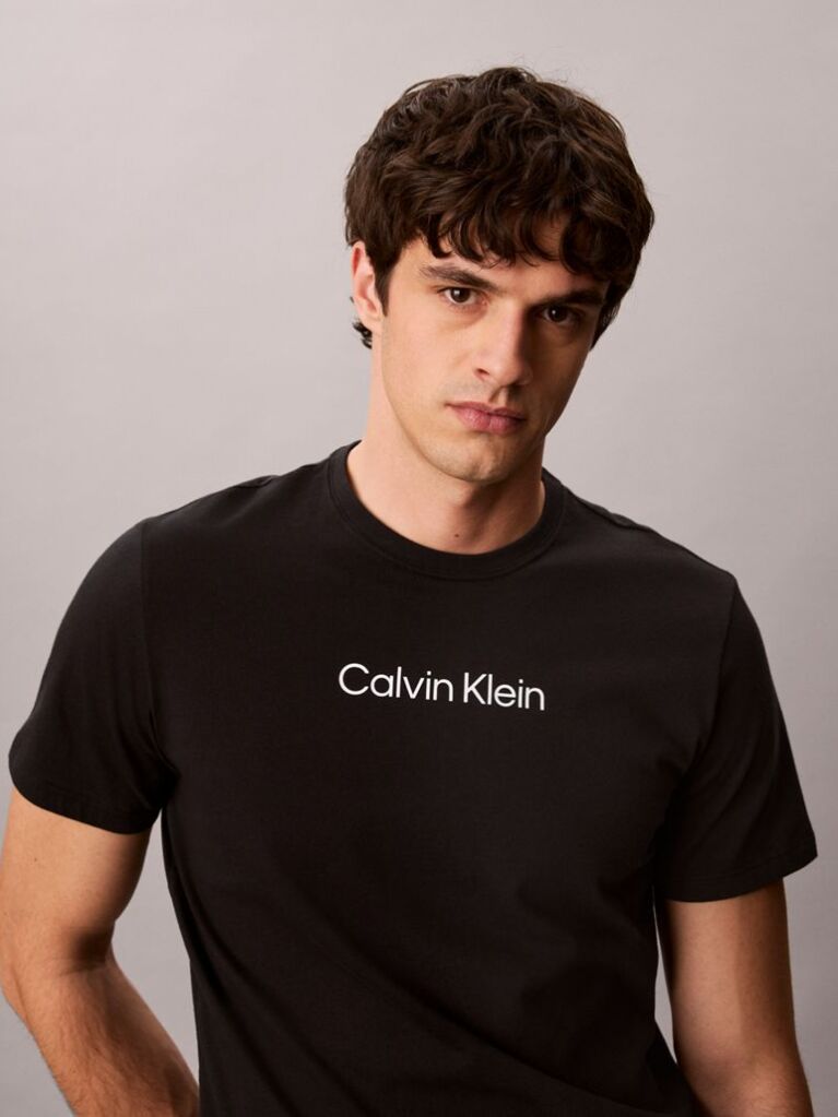 Black Logo T-shirt  Men