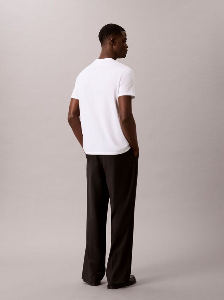 White Logo T-shirt  Men