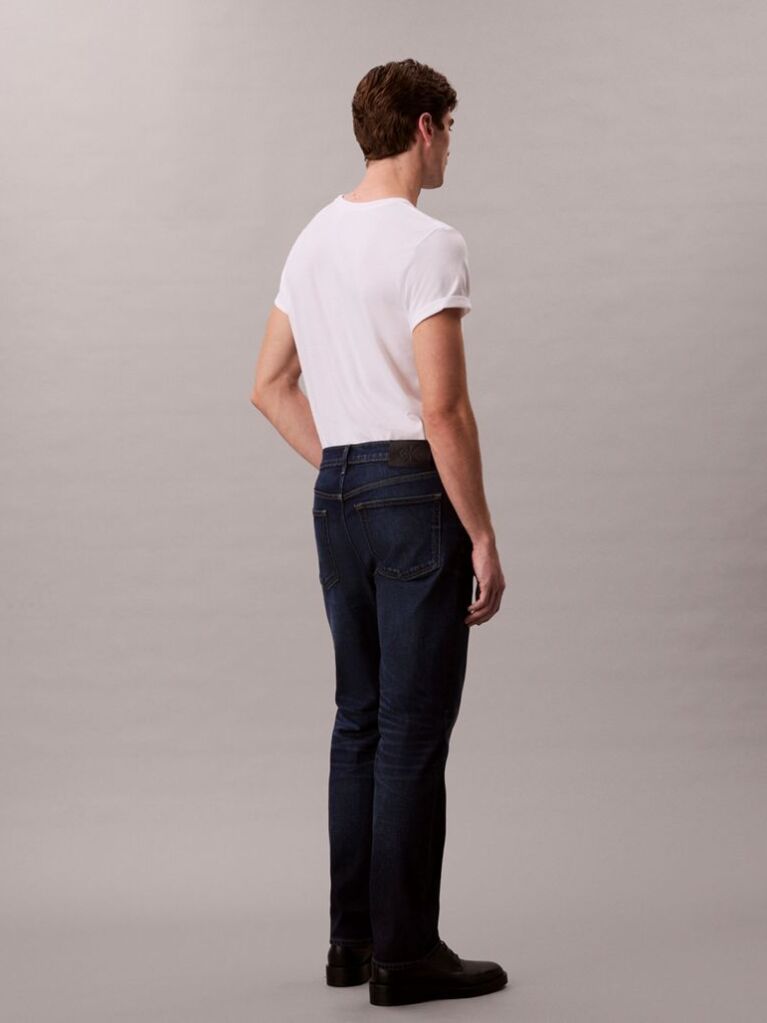 Denim Slim Straight Jeans  Men