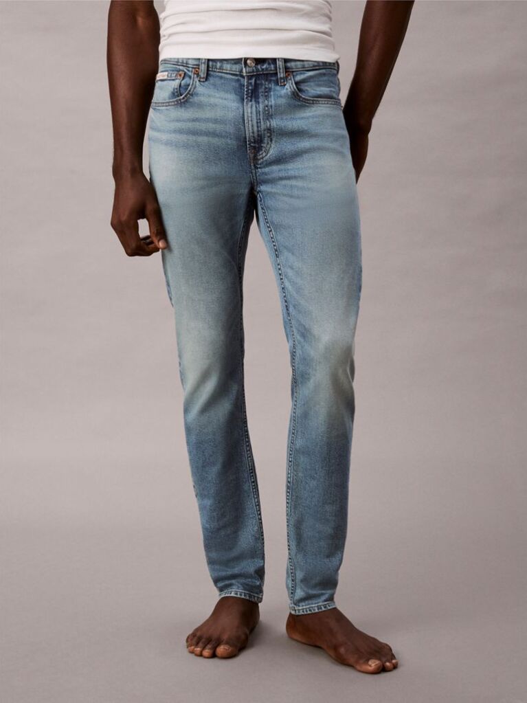 Denim Slim Tapered Jeans  Men