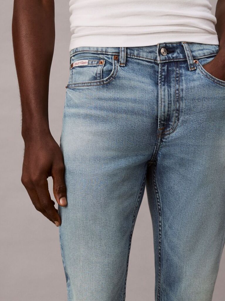 Denim Slim Tapered Jeans  Men