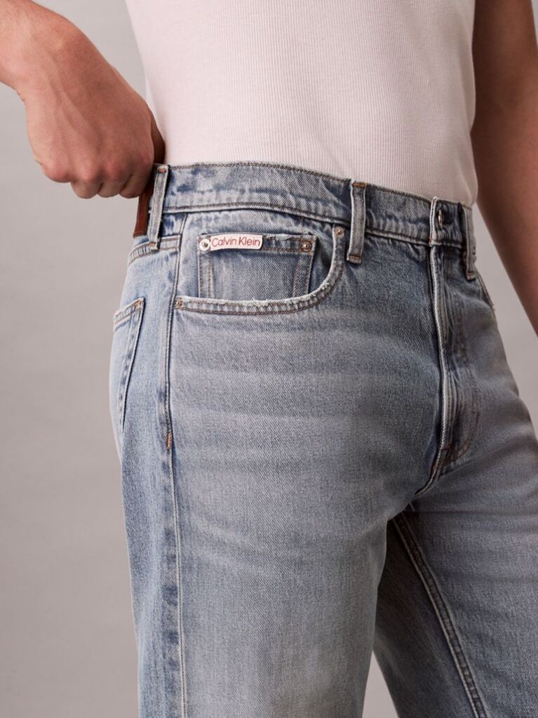 Denim Τζιν Με Ίσια Γραμμή  Άνδρας