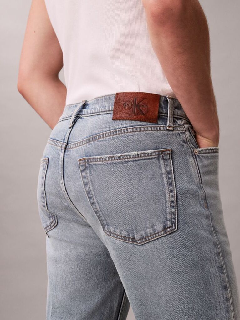 Denim Τζιν Με Ίσια Γραμμή  Άνδρας