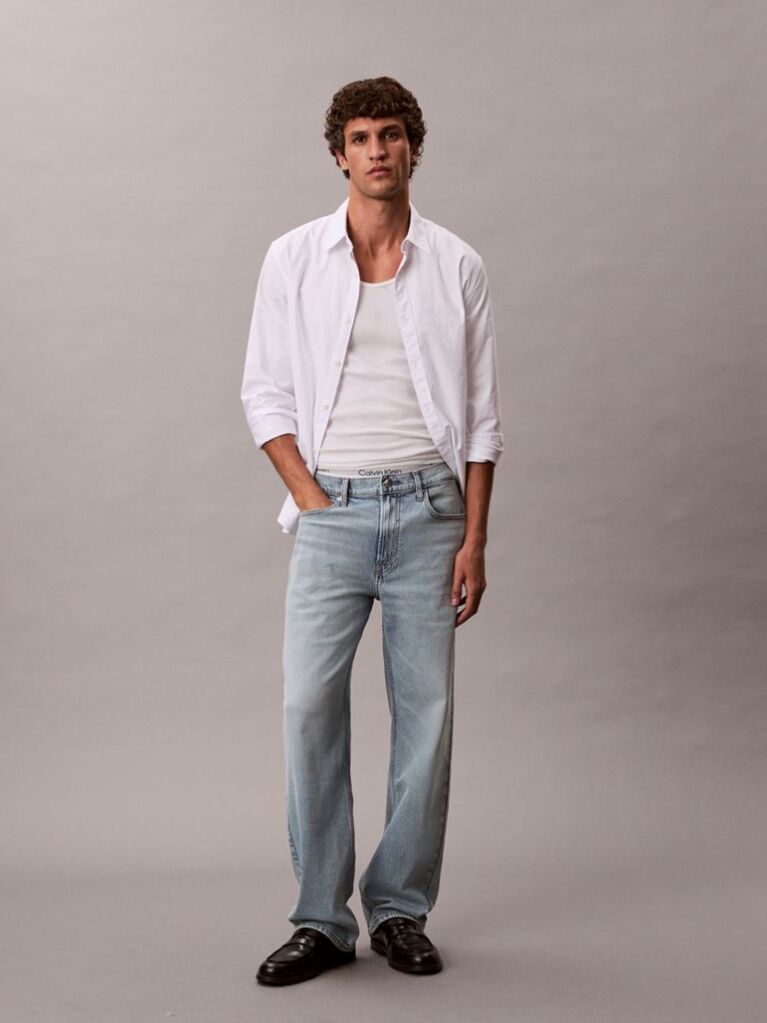 Denim 90's Τζιν Με Ίσια Γραμμή  Άνδρας
