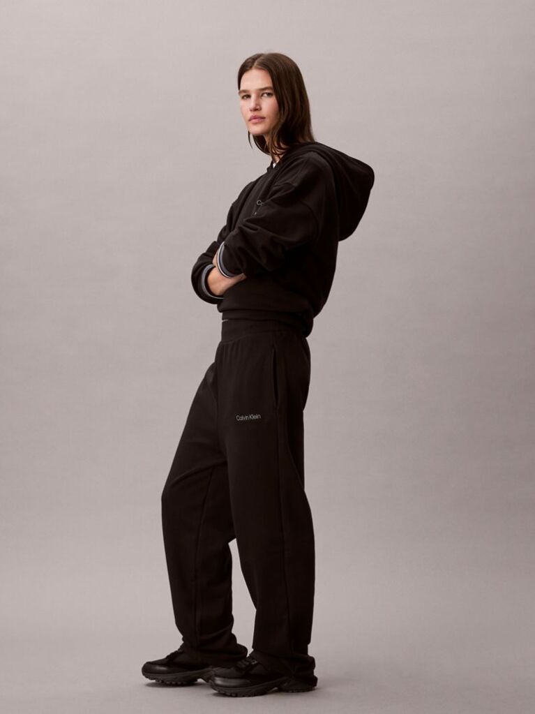Black French Terry Joggers  Women