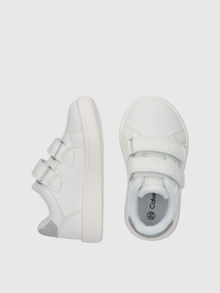 Multi Low Cut Velcro Sneaker  Girls