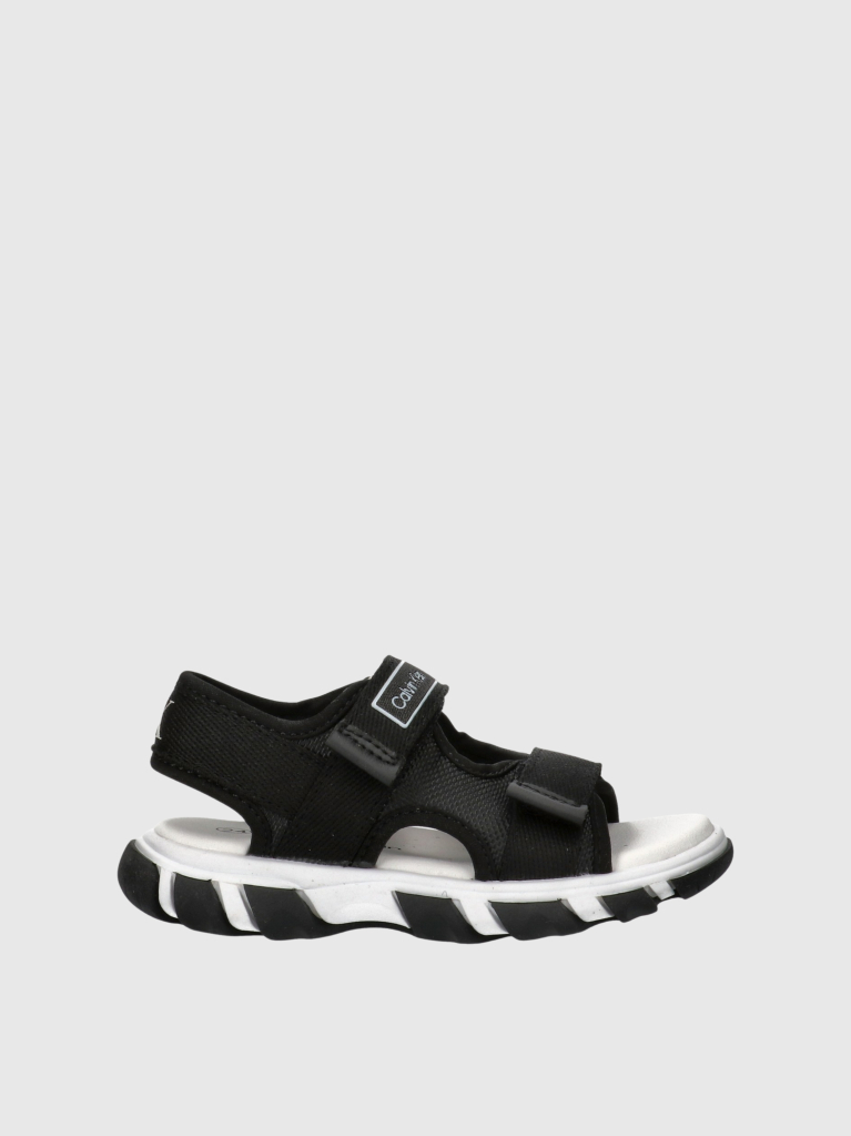 Black Velcro Sandal  Boys