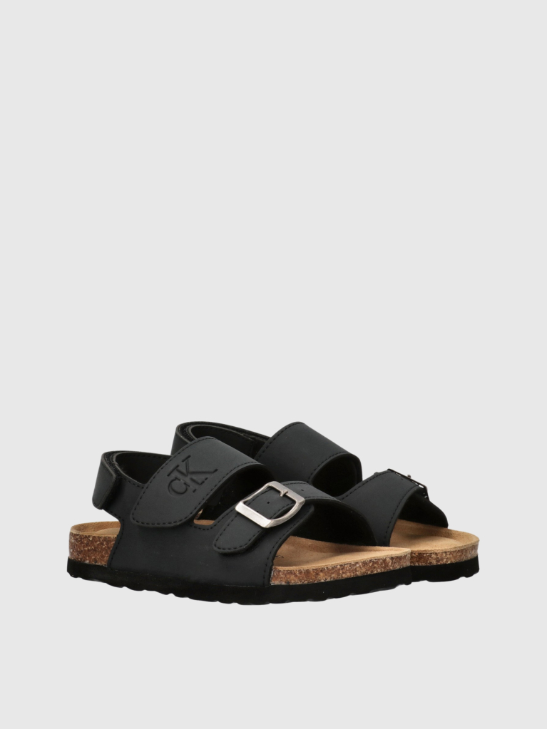 Black Velcro Sandal  Kids Unisex