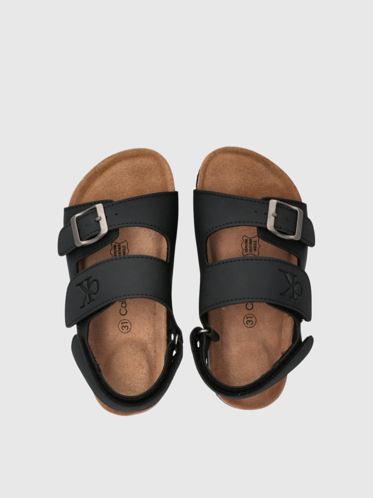 Black Velcro Sandal  Kids Unisex