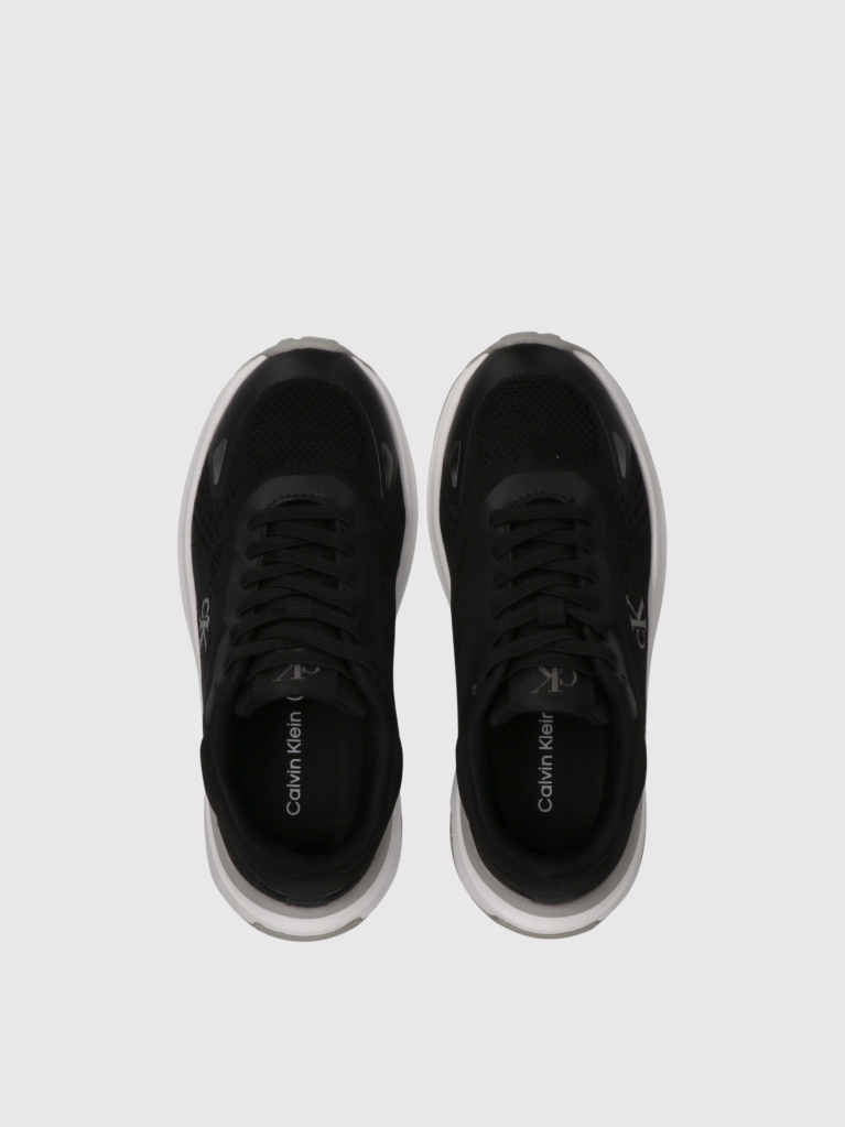 Black Low Cut Lace-Up Sneakers  Kids Unisex