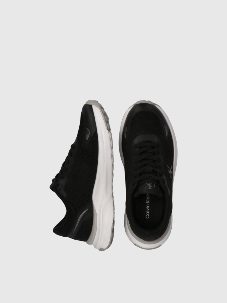 Black Low Cut Lace-Up Sneakers  Kids Unisex