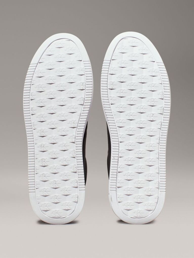 Μαύρο Δερμάτινα Sneakers Με Πλατφόρμα  Γυναίκα