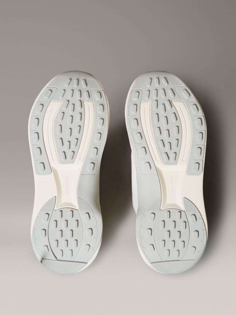Γκρι Chunky Sneakers Με Ελαστικό Δίχτυ Στον Αστράγαλο  Γυναίκα