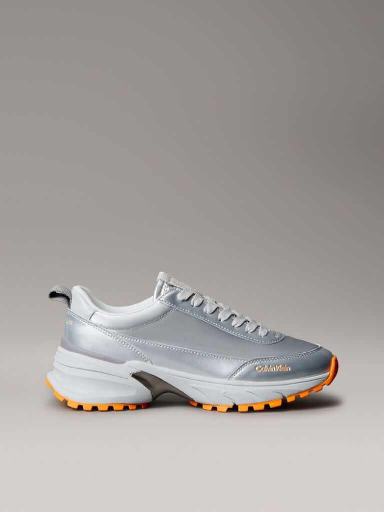 Ασημί Trailblazer — Λαμπερά Sneakers Για Τρέξιμο  Γυναίκα