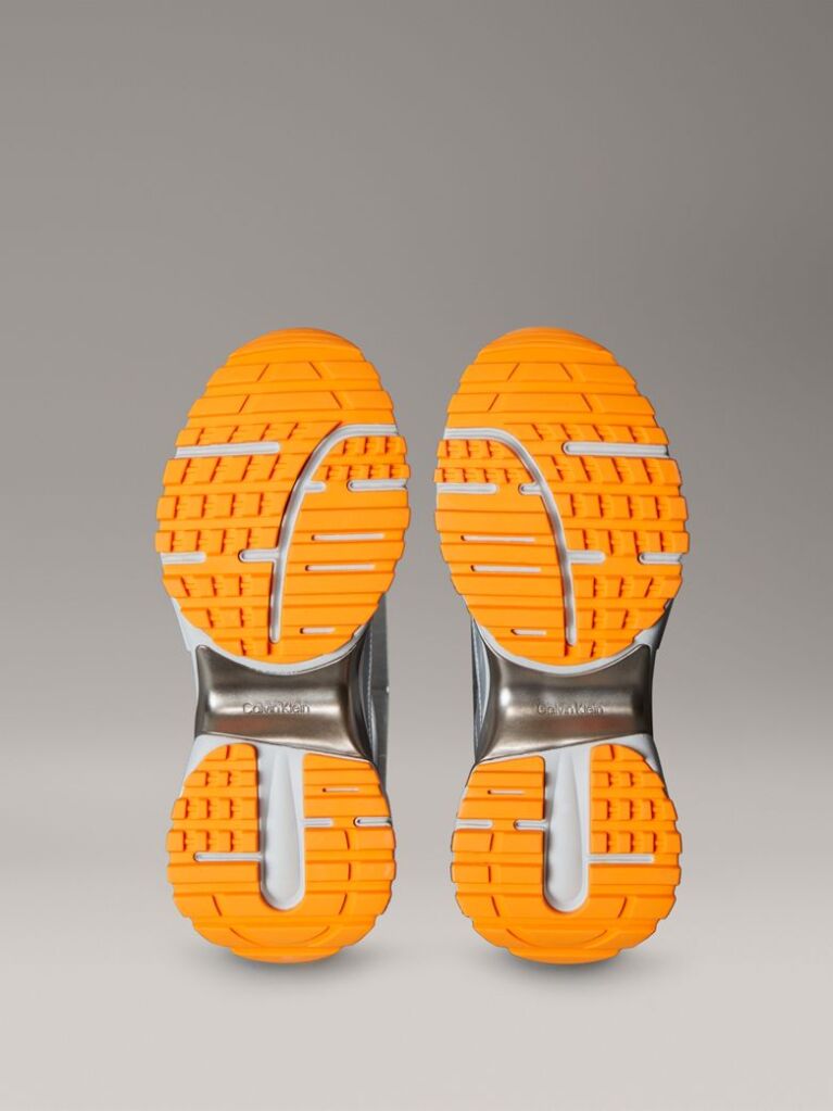 Ασημί Trailblazer — Λαμπερά Sneakers Για Τρέξιμο  Γυναίκα