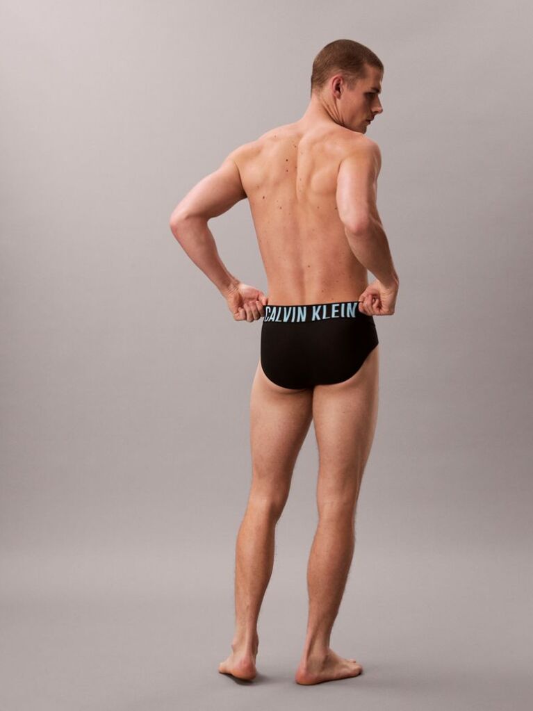 Black 3 Pack Briefs - Intense Power  Men