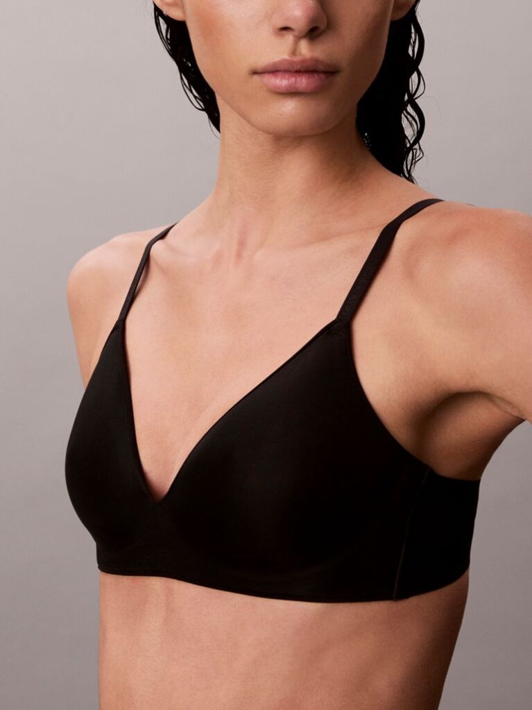Black Lightly Lined Wirefree Bra - Perfectly Fit Ultralight  Women