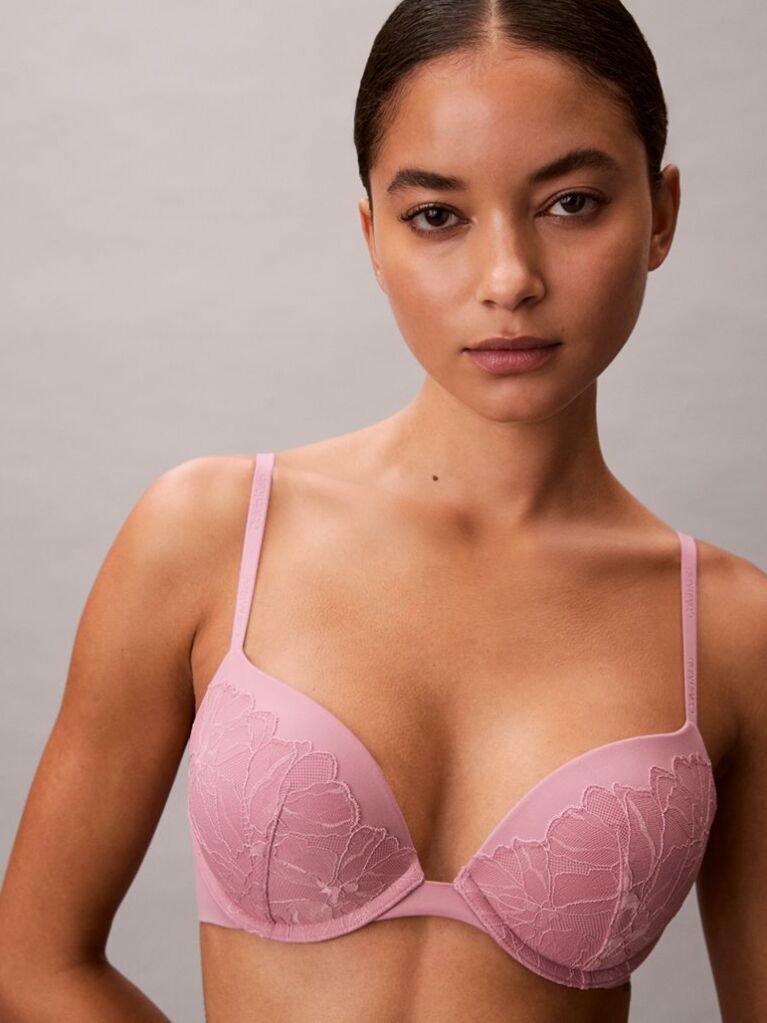 Ροζ Σουτιέν Ανόρθωσης Με Βαθύ Ντεκολτέ - Perfectly Fit Lace  Γυναίκα