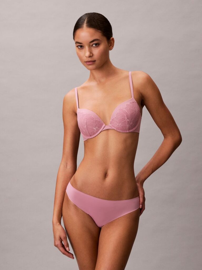 Ροζ Σουτιέν Ανόρθωσης Με Βαθύ Ντεκολτέ - Perfectly Fit Lace  Γυναίκα