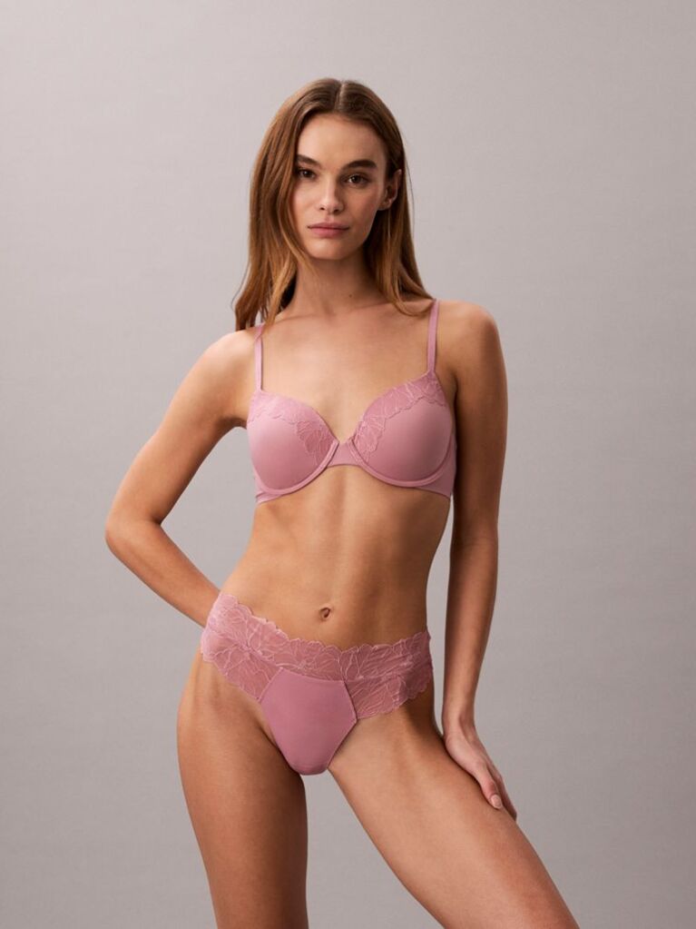 Pink Thong - Perfectly Fit Lace  Women