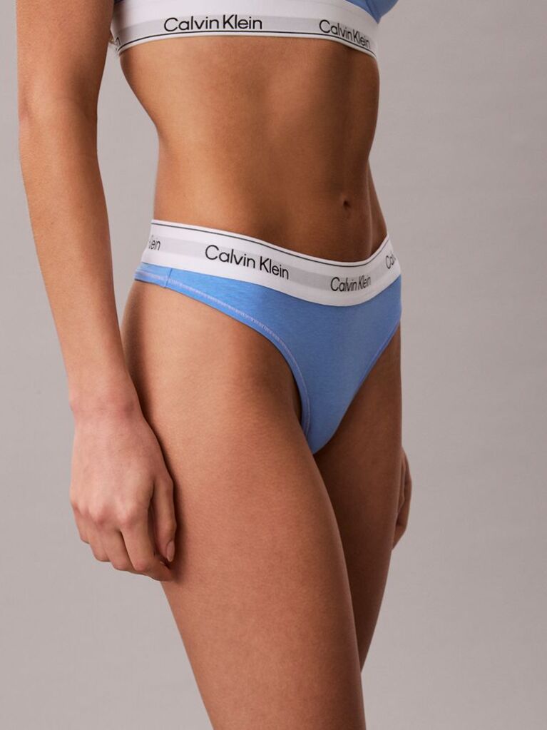 Μπλε Στρινγκ - Icon Cotton Modal  Γυναίκα