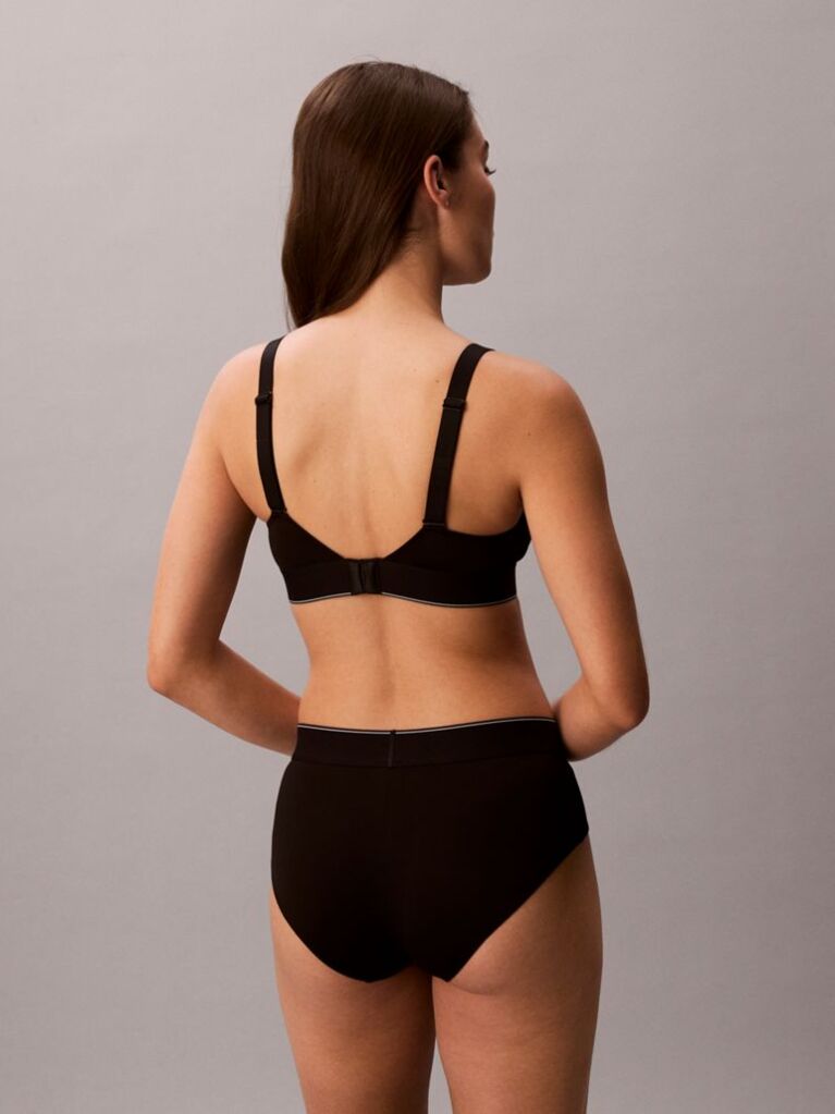 Μαύρο Μπουστάκι Με Ελαφριά Επένδυση - Graphic Monogram Microfibre Stretch  Γυναίκα