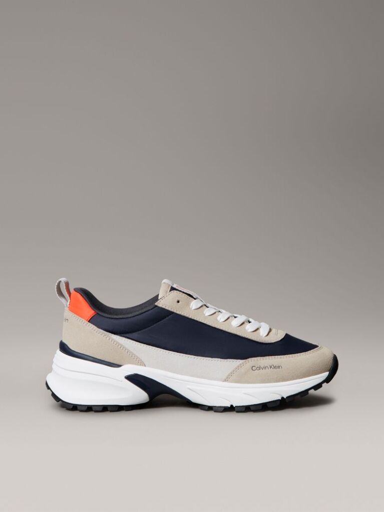Multi Sneakers Από Σουέτ Και Νάιλον  Άνδρας