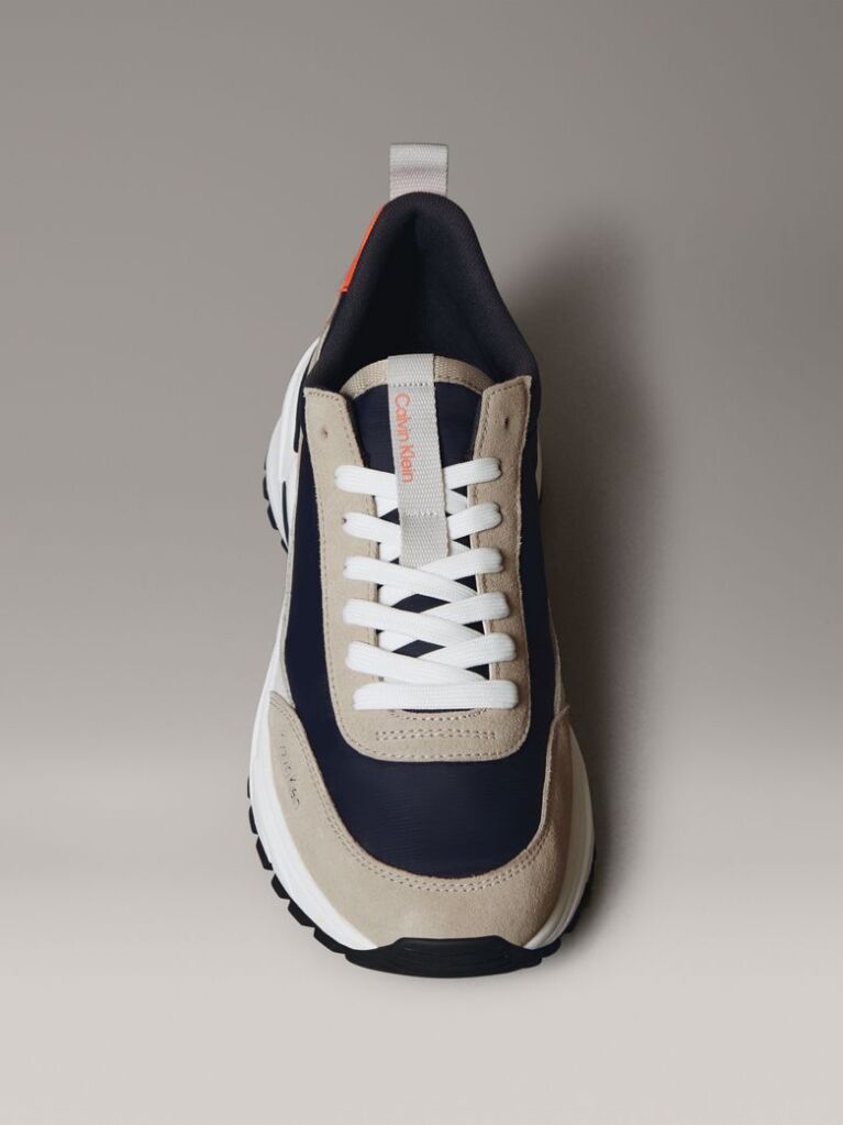 Multi Sneakers Από Σουέτ Και Νάιλον  Άνδρας