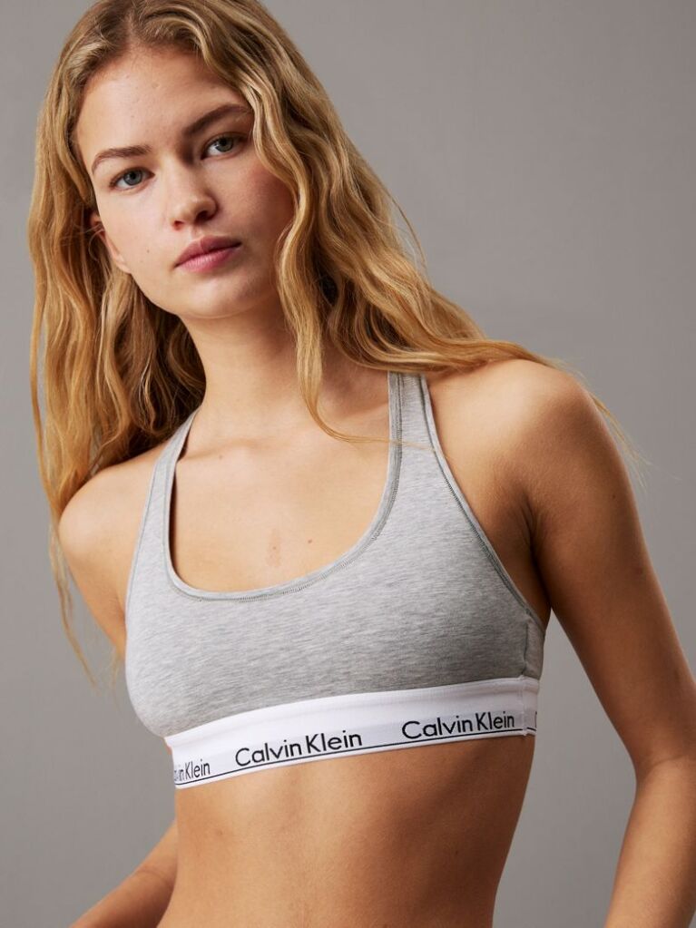 Grey Bralette - Modern Cotton  Women