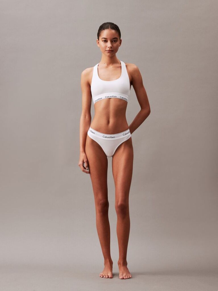 White Bralette - Modern Cotton  Women