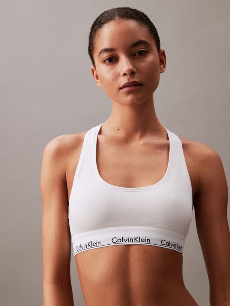 White Bralette - Modern Cotton  Women